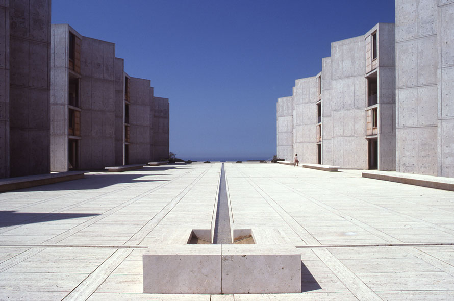 Salk Institute, Louis I. Kahn, La Jolla, San Diego, USA, 1959-1966