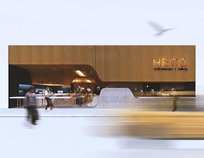 HECO Deli-Restaurant-Bar, Νέα Υόρκη / k-studio