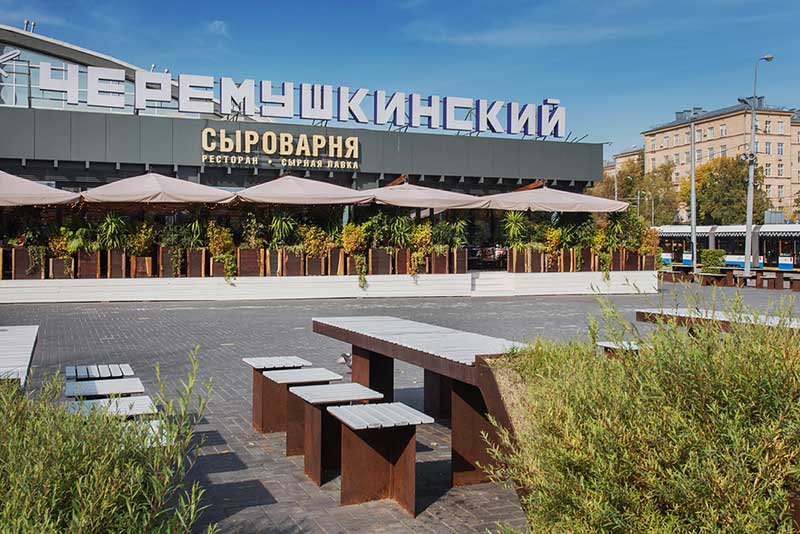 Reconstruction of Cheremushkinsky market